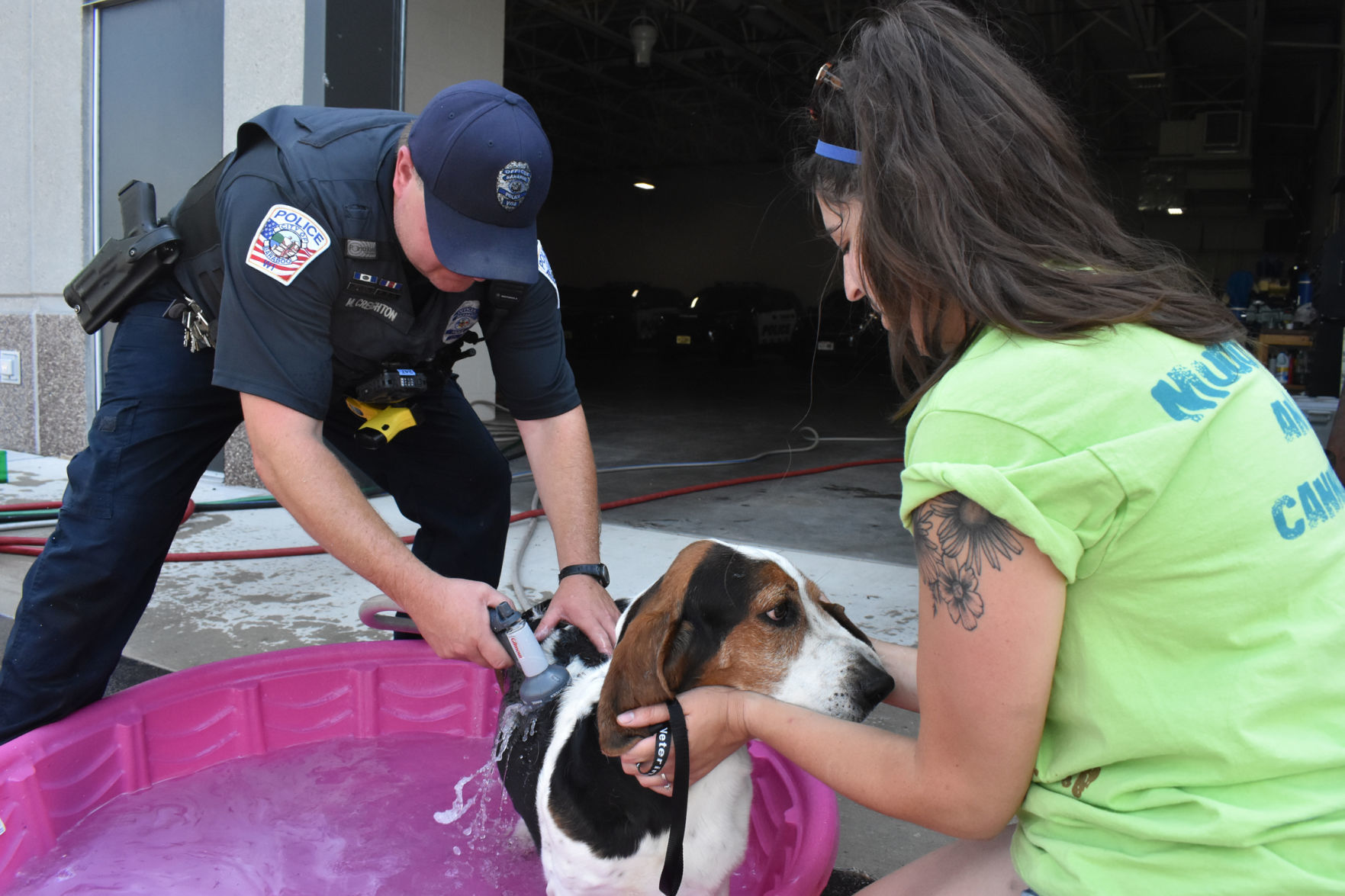 Stanley the Third gets pampered